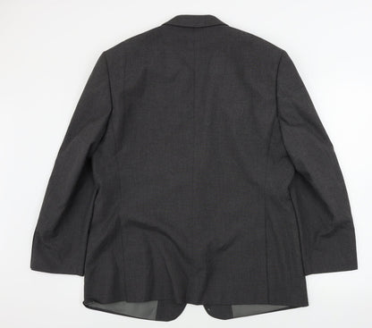 Mens UK Size 40 Jack reid Regular Grey Suit Jacket