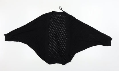 Womens UK Size M Linea Black Cardigan Jumper