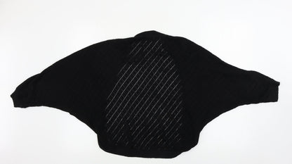 Womens UK Size M Linea Black Cardigan Jumper