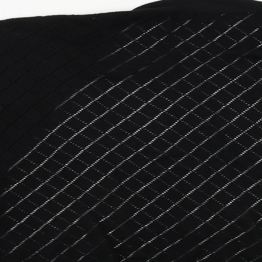 Womens UK Size M Linea Black Cardigan Jumper
