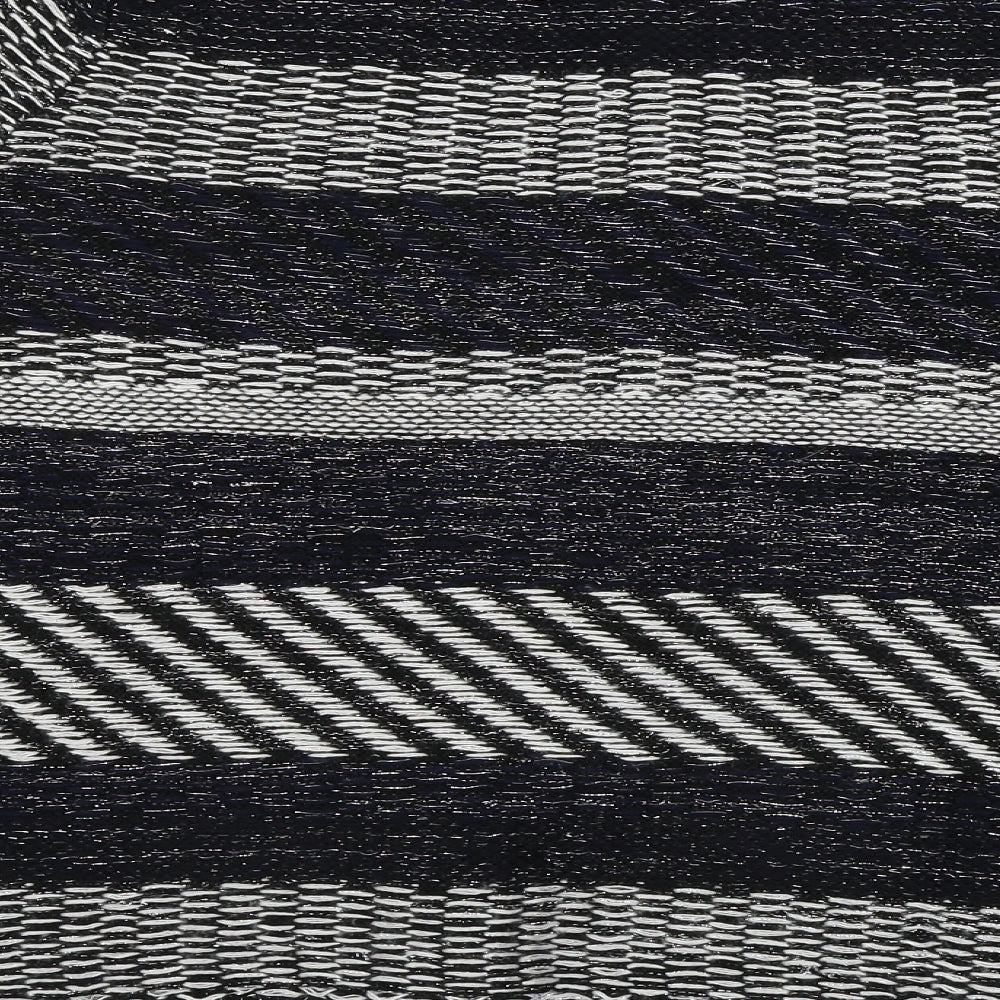 tegether Womens Black Geometric  Cardigan Jumper Size 14