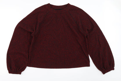 Womens UK Size 14 NEXT Red Pullover Sweatshirt