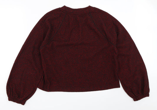 Womens UK Size 14 NEXT Red Pullover Sweatshirt