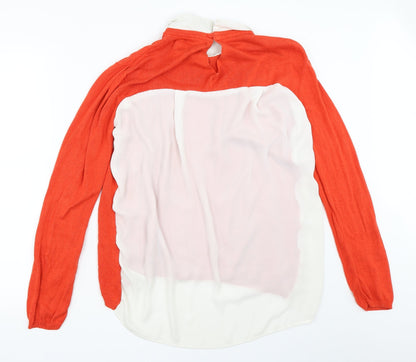 Womens UK Size 14 Atmosphere Orange Pullover Jumper