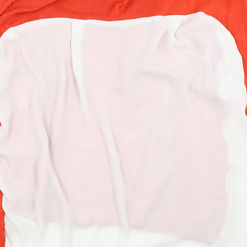 Womens UK Size 14 Atmosphere Orange Pullover Jumper