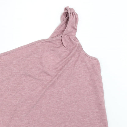 Womens UK Size 14 NEXT Pink Basic Tank