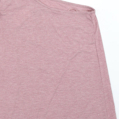 Womens UK Size 14 NEXT Pink Basic Tank