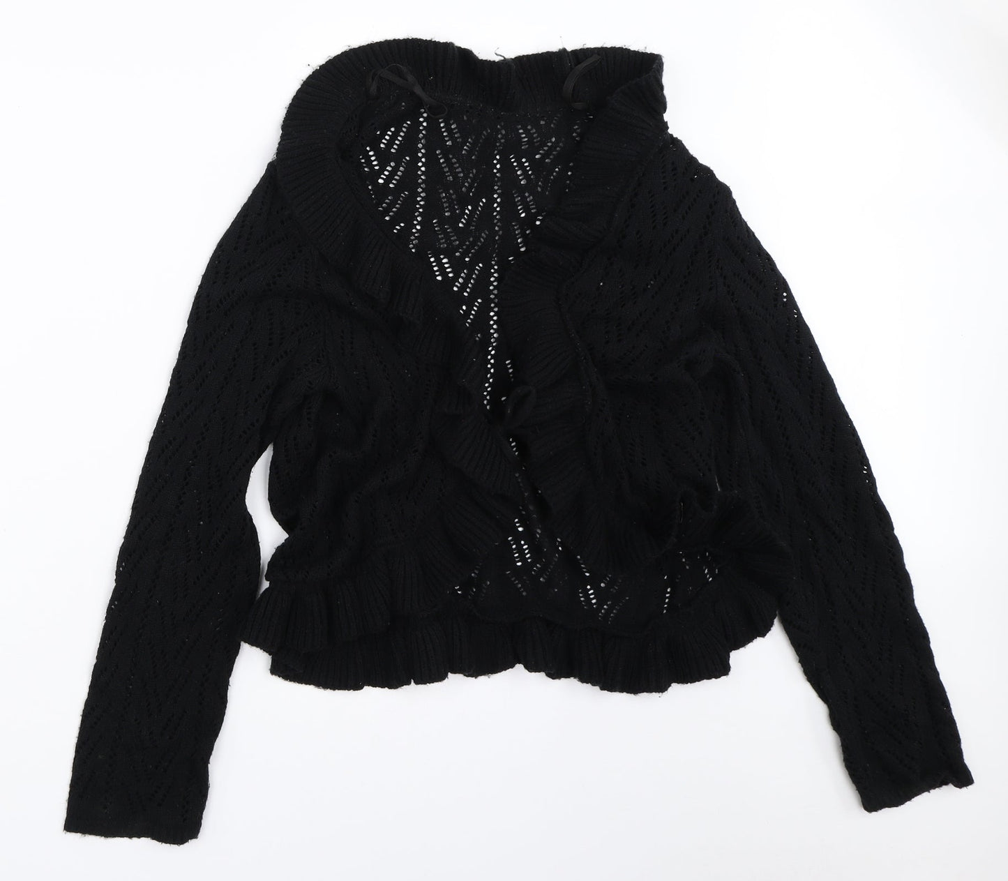 Womens UK Size 14 Evie Black Cardigan Jumper