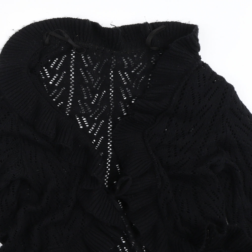 Womens UK Size 14 Evie Black Cardigan Jumper