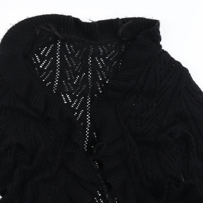 Womens UK Size 14 Evie Black Cardigan Jumper