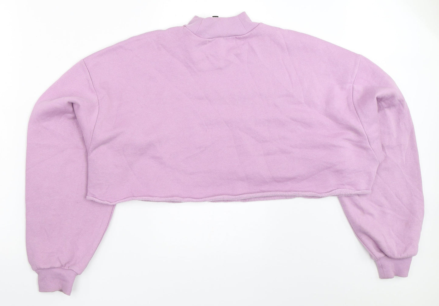 H&M Womens Purple   Pullover Sweatshirt Size L