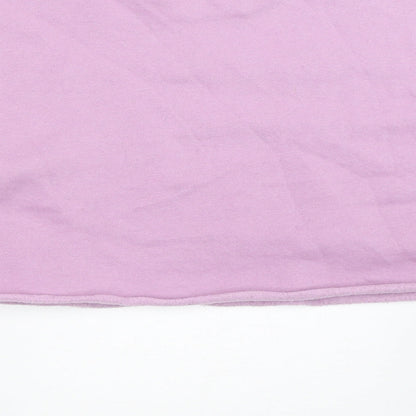 H&M Womens Purple   Pullover Sweatshirt Size L