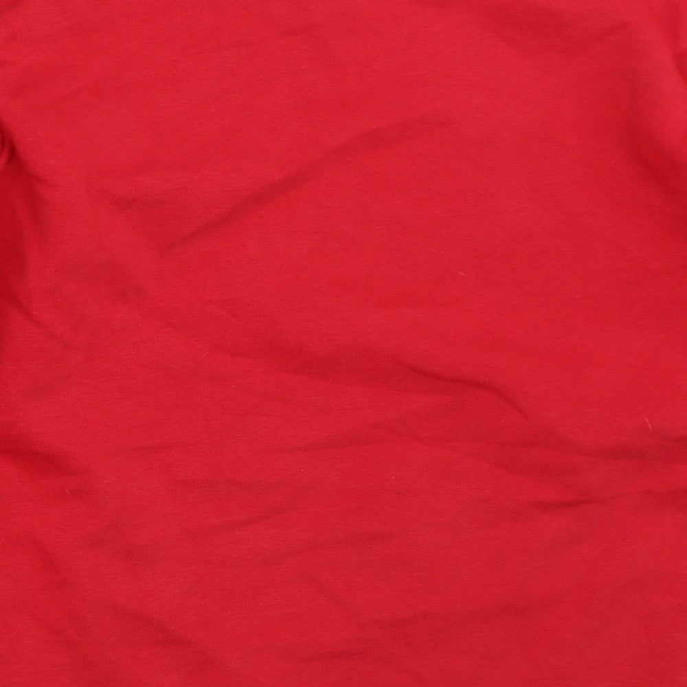 George Boys Red   Pullover Sweatshirt Size 10-11 Years