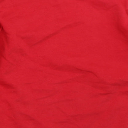 George Boys Red   Pullover Sweatshirt Size 10-11 Years