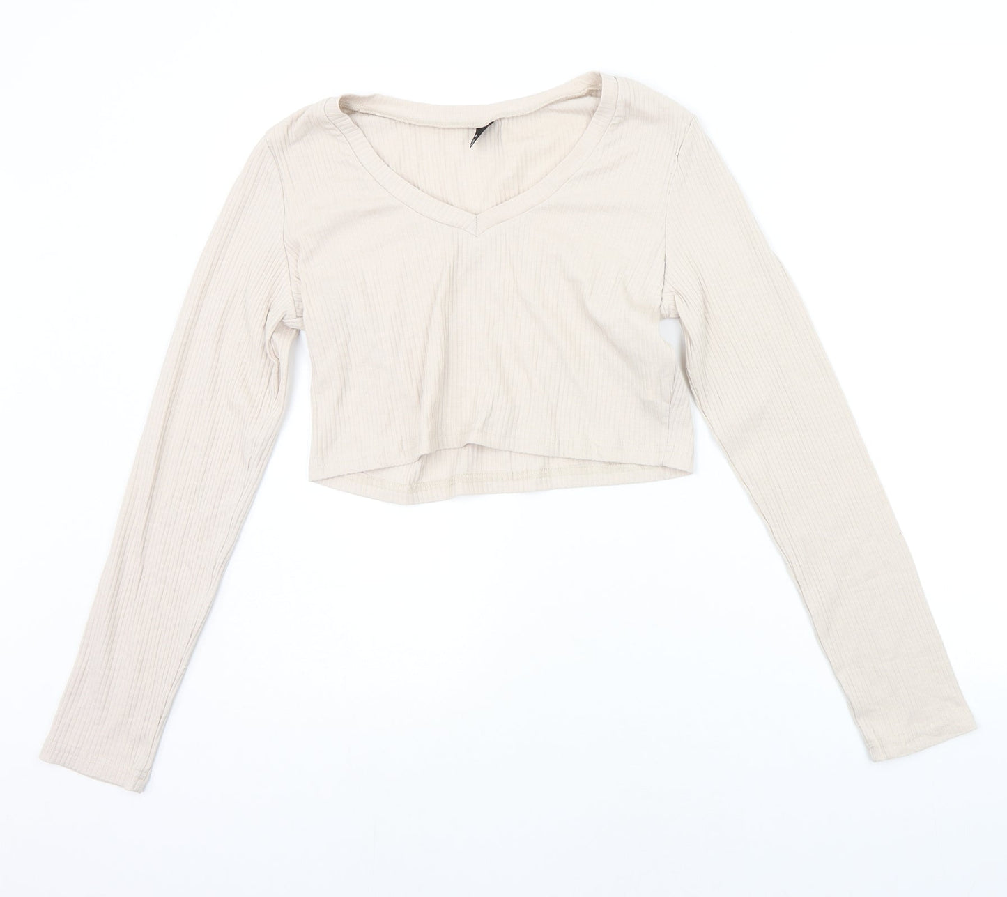 SheIn Womens Beige   Basic T-Shirt Size XL