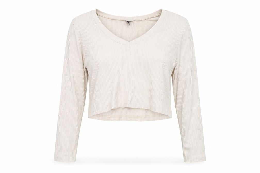 Womens UK Size XL SheIn Beige Basic T-Shirt