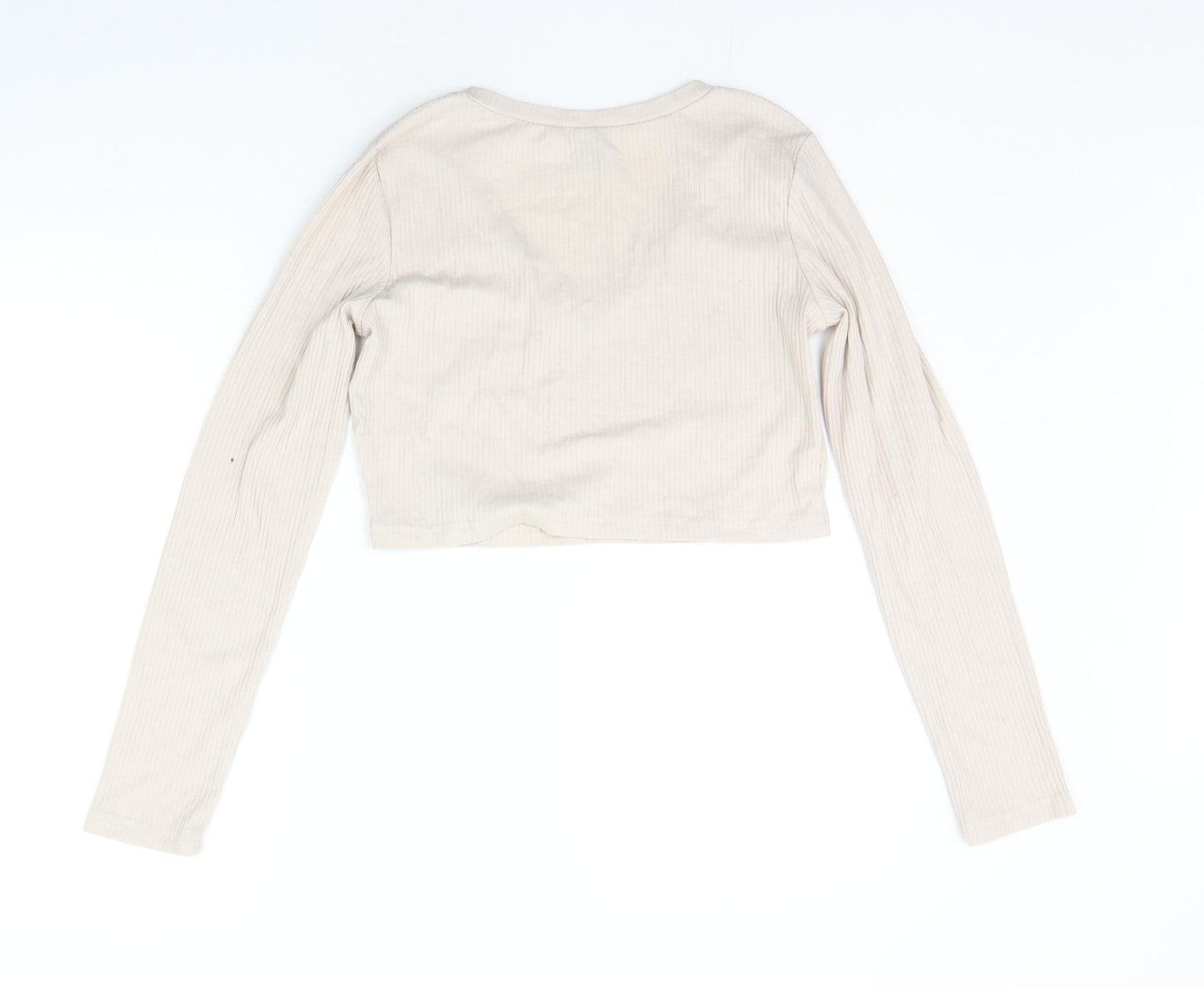 SheIn Womens Beige   Basic T-Shirt Size XL