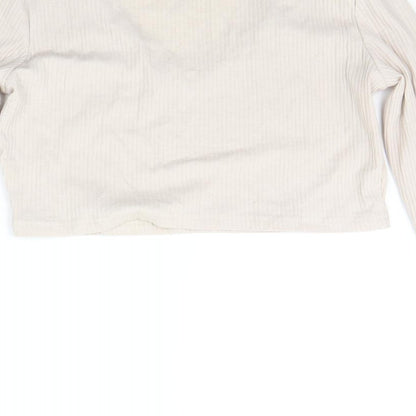 SheIn Womens Beige   Basic T-Shirt Size XL