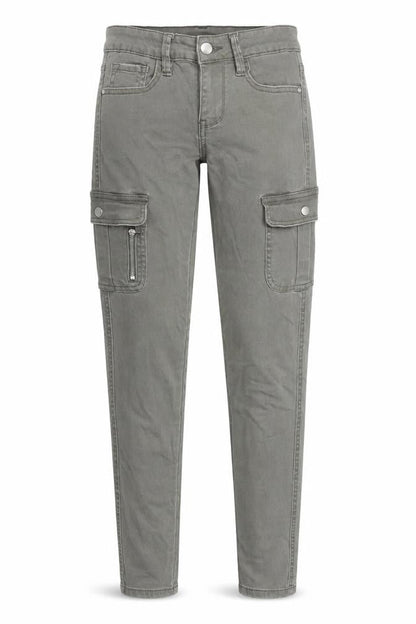 Womens UK Size 6 Denim & Co. Regular Fit Chino Green Trousers