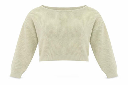 Womens UK Size M PRETTYLITTLETHING Beige Pullover Jumper