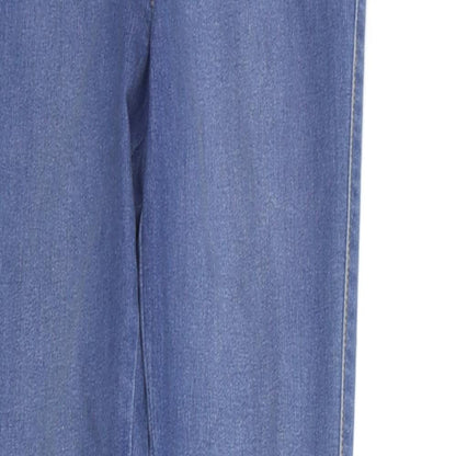 Womens UK Size 8 Papaya Regular Fit Straight Blue Jeans