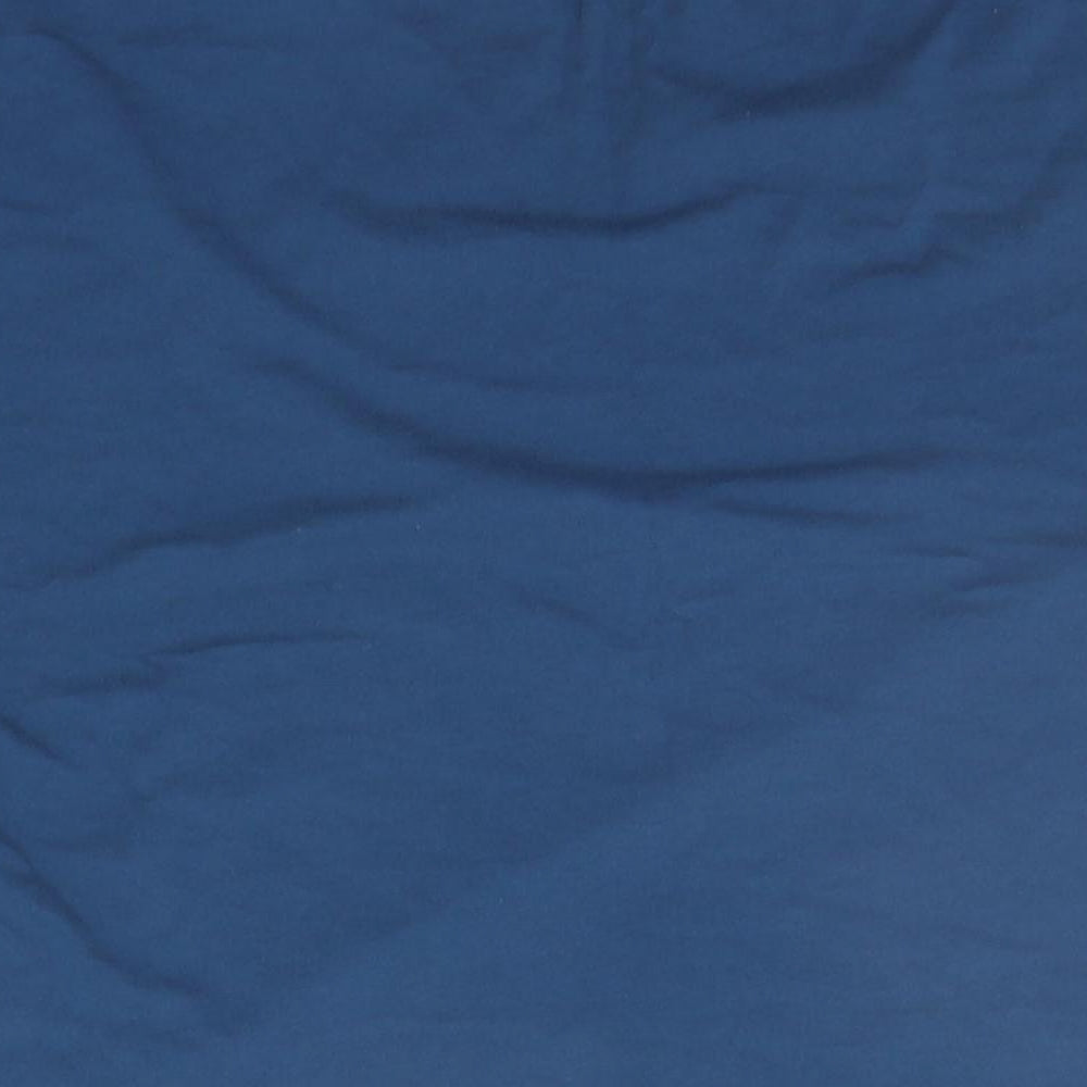 Womens UK Size 12 Marks and Spencer Blue Basic T-Shirt
