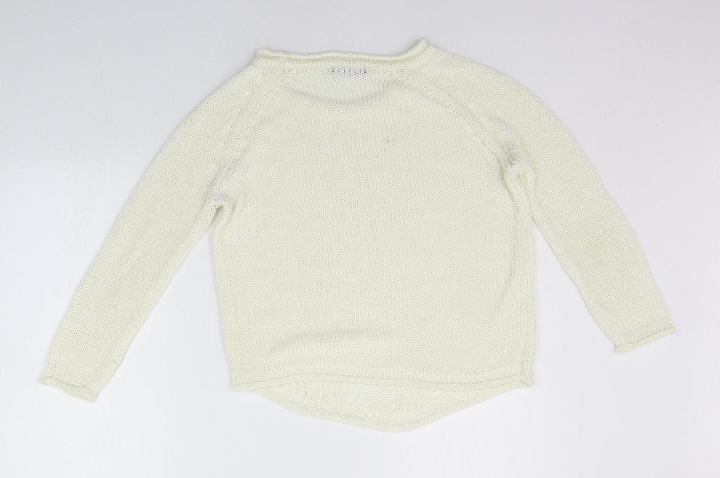 Atmosphere Womens White   Pullover Jumper Size 10