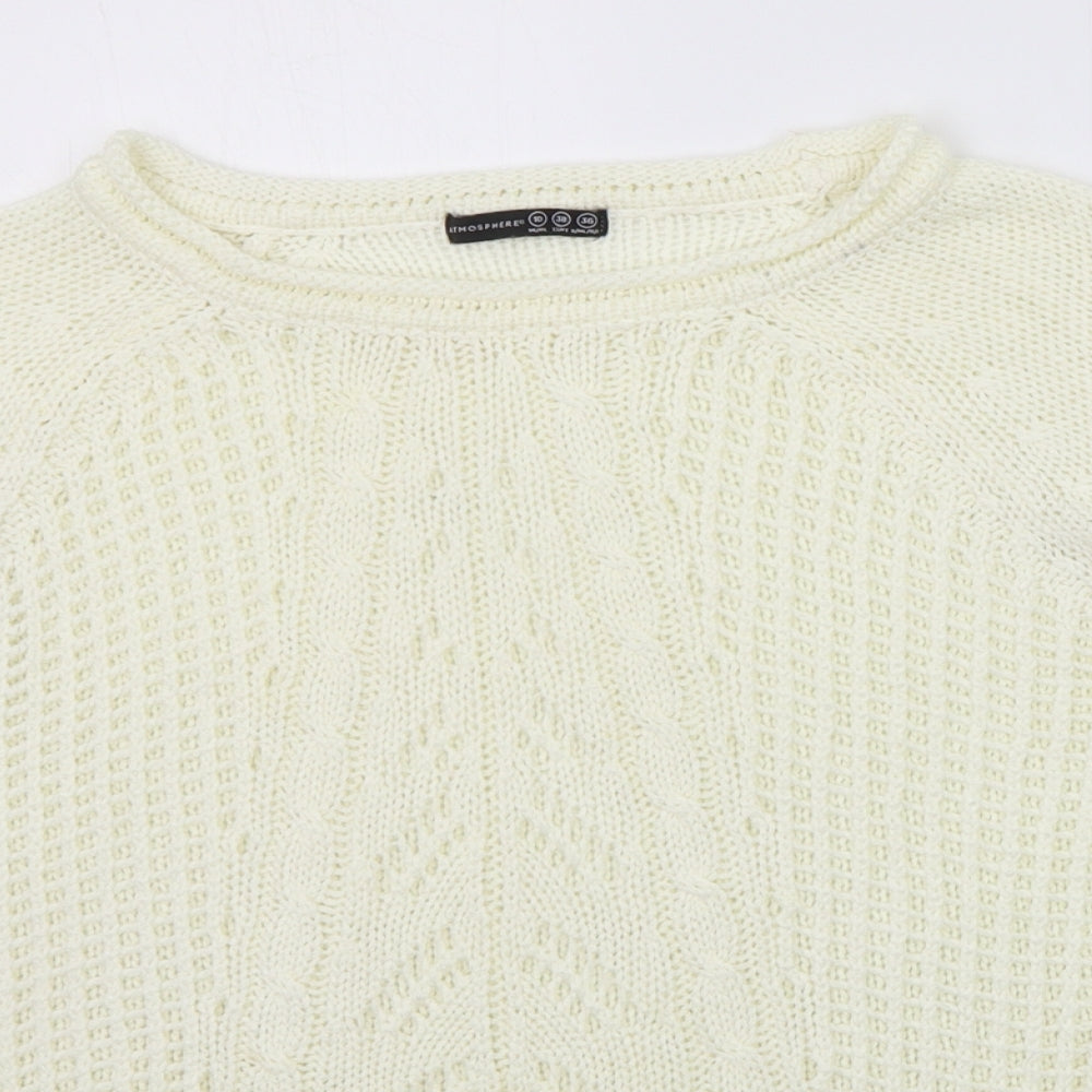 Atmosphere Womens White   Pullover Jumper Size 10