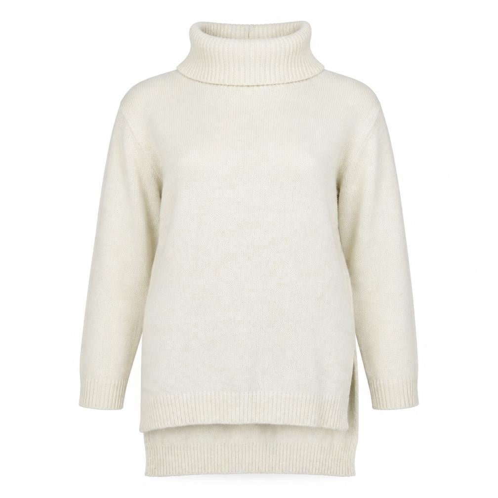 Front view of Primark women’s white jumper dress size 2xs