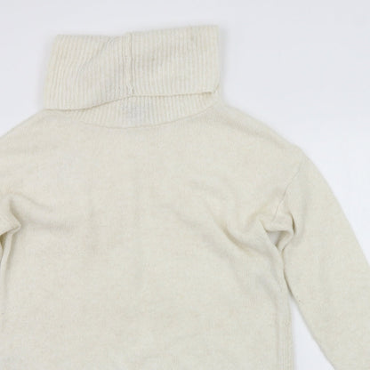 Primark Womens White   Jumper Dress  Size 2XS