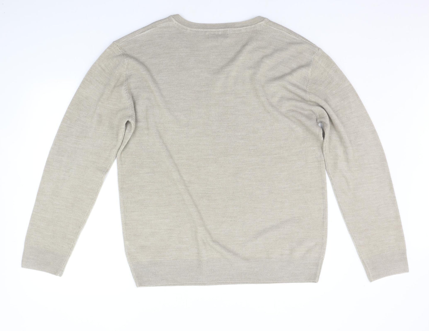 Womens UK Size XL Matalan Beige Pullover Jumper