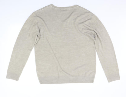 Womens UK Size XL Matalan Beige Pullover Jumper