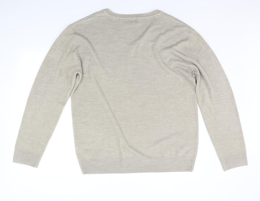 Womens UK Size XL Matalan Beige Pullover Jumper