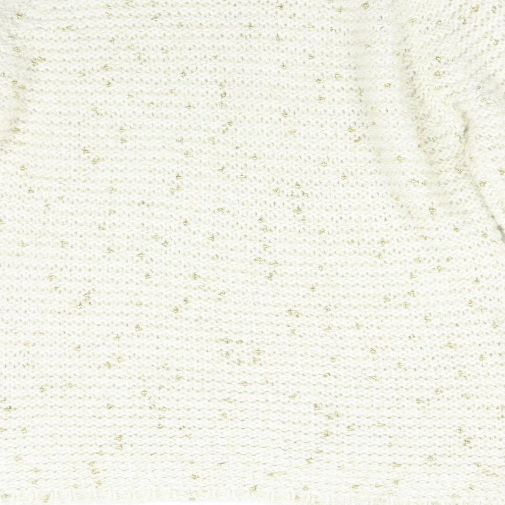 Womens UK Size 16 M&S Beige Pullover Jumper