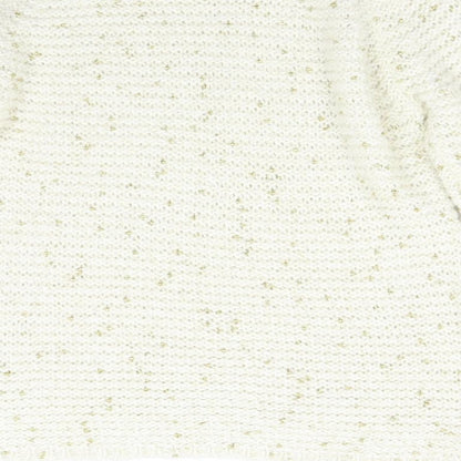 Womens UK Size 16 M&S Beige Pullover Jumper