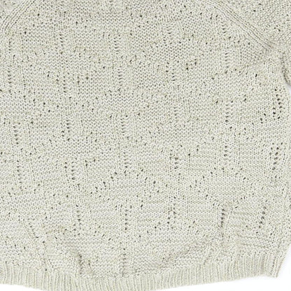 Womens UK Size 14 m&s Gold Pullover Jumper