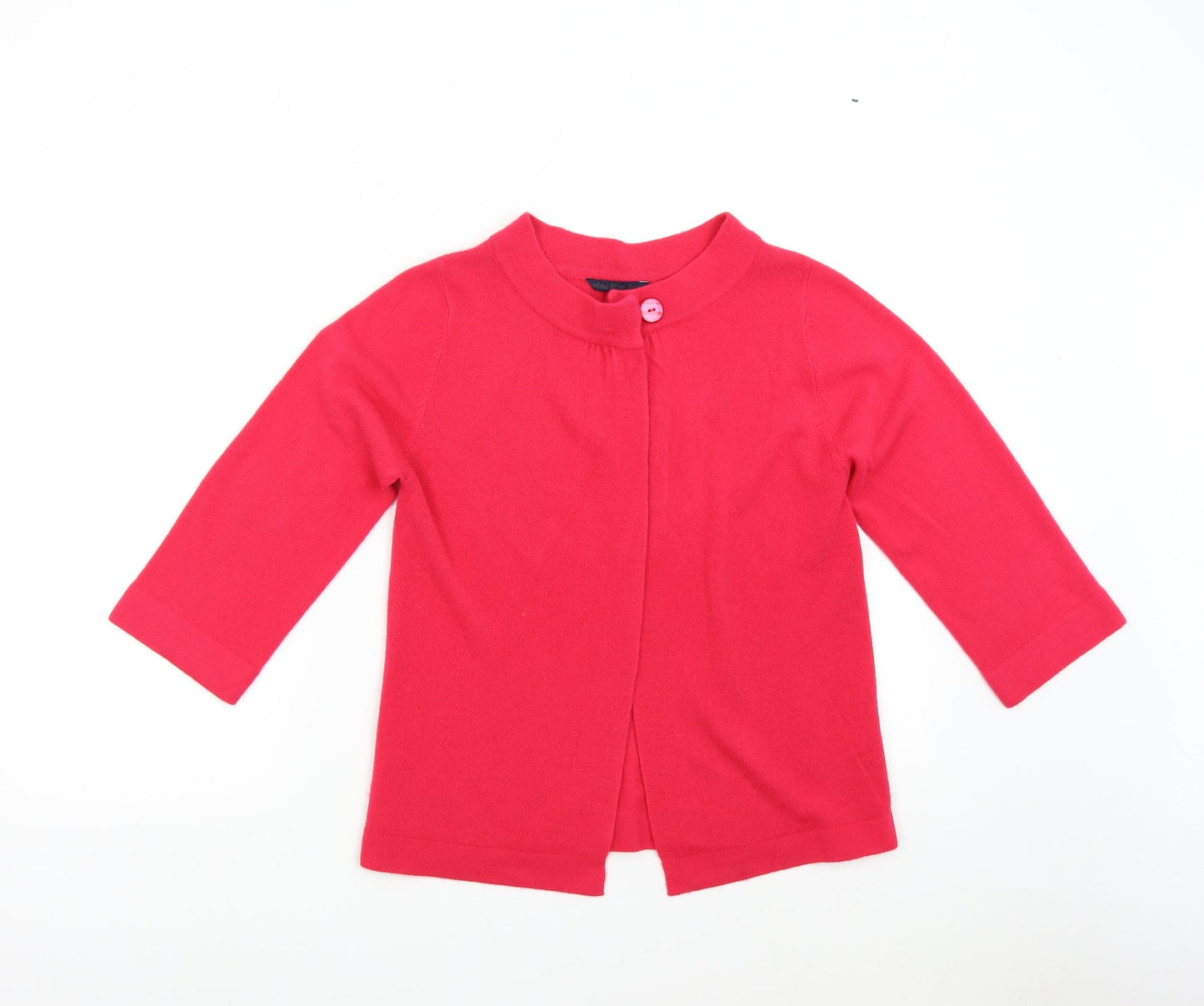 Womens UK Size M sARAH hAMILTON Pink Cardigan Jumper