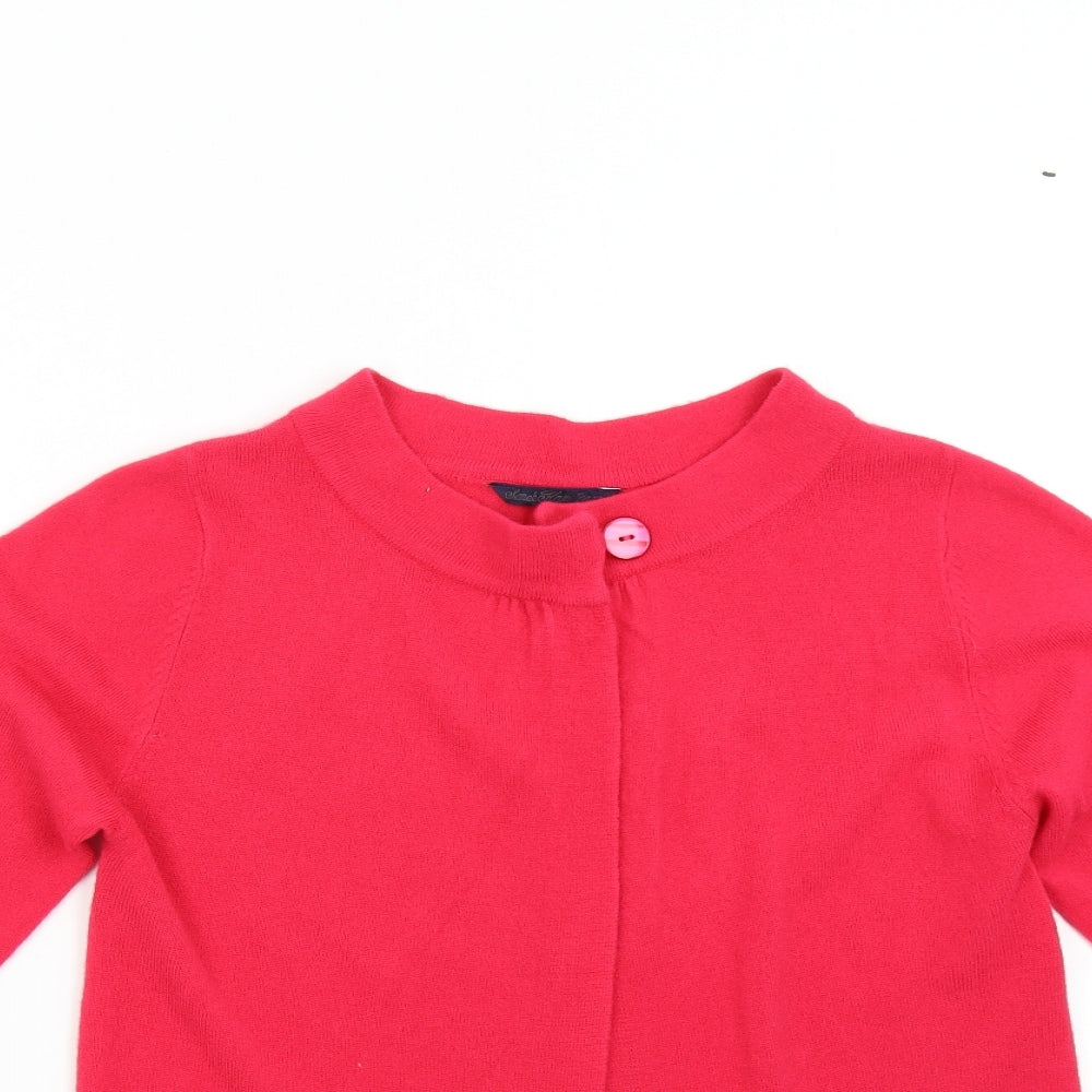 Womens UK Size M sARAH hAMILTON Pink Cardigan Jumper