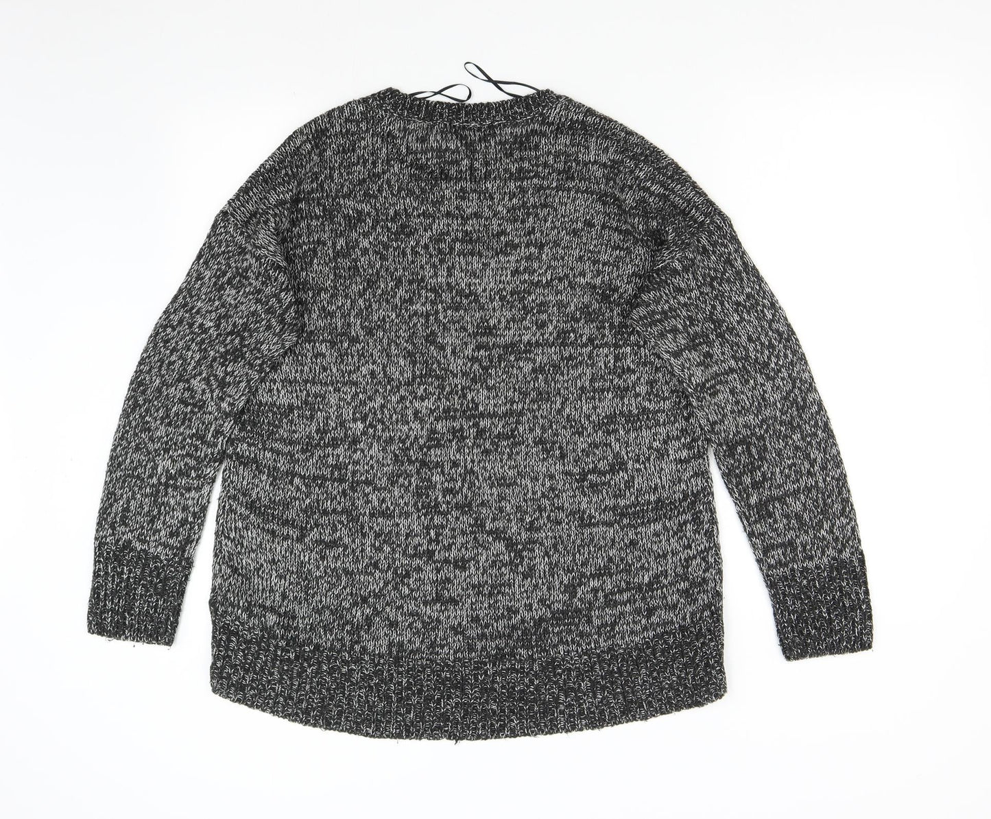 Womens UK Size M New Look Grey Pullover Jumper