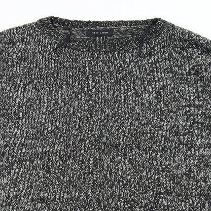 Womens UK Size M New Look Grey Pullover Jumper