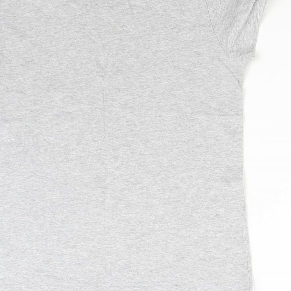 Friends Womens Grey Solid  Top Pyjama Top Size 12  - Friends