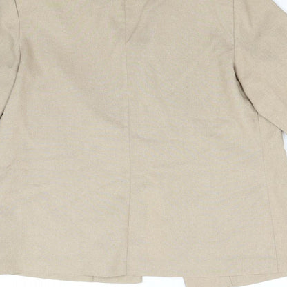 Charmance Womens Brown   Jacket Blazer Size 12