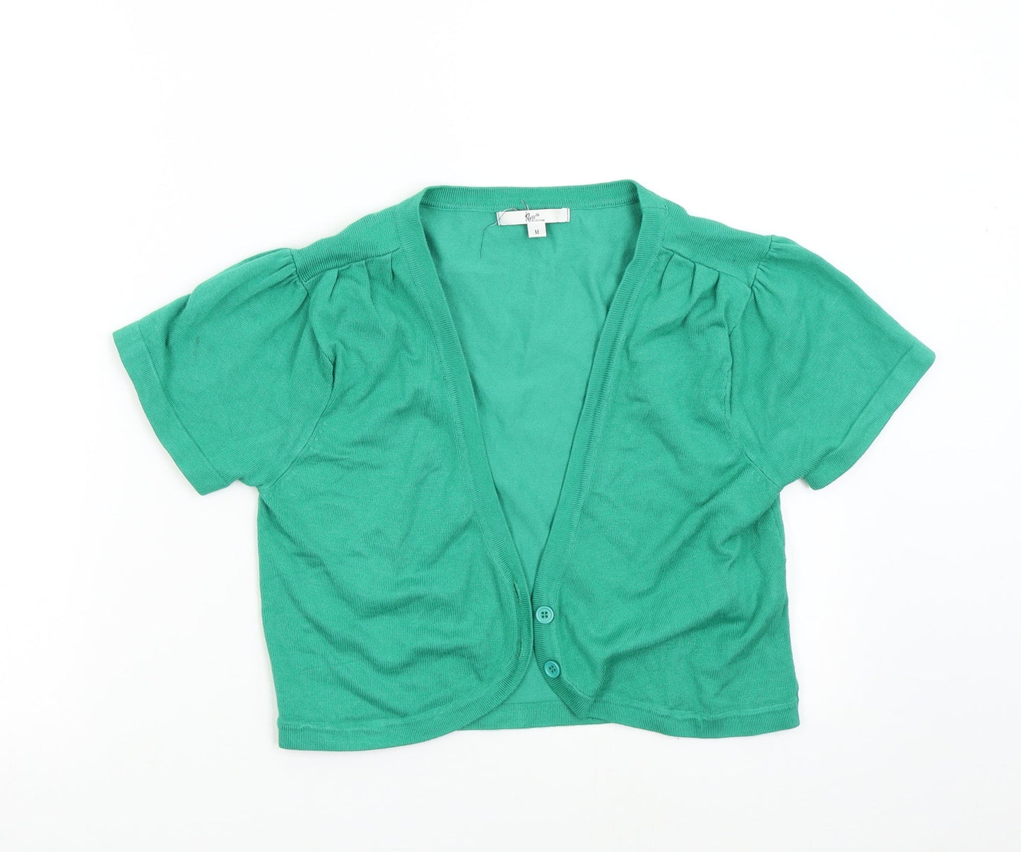 Womens UK Size M Klass Collection Green Shrug Jumper