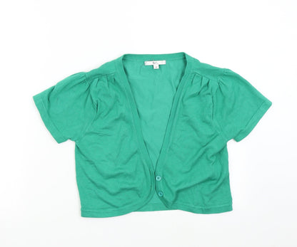 Womens UK Size M Klass Collection Green Shrug Jumper