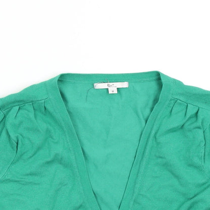 Womens UK Size M Klass Collection Green Shrug Jumper