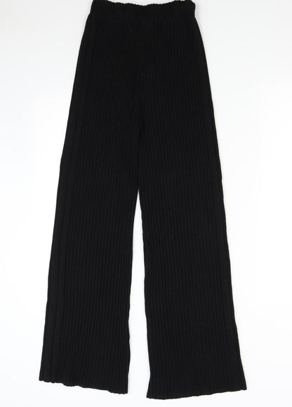 Topshop Womens Black   Trousers  Size S L28 in