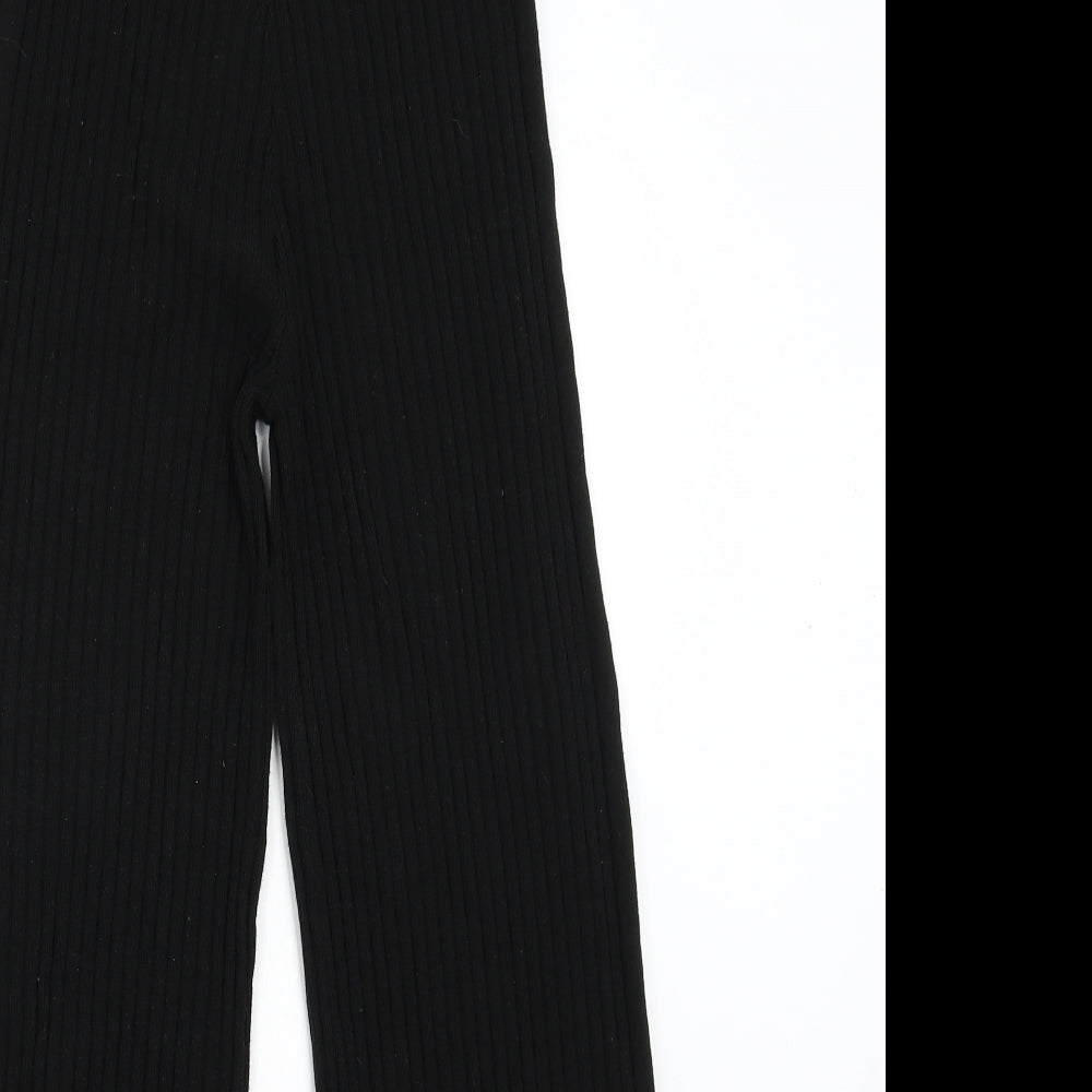 Topshop Womens Black   Trousers  Size S L28 in