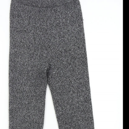 Womens UK Size S Zara Regular Fit Sweatpants Grey Trousers