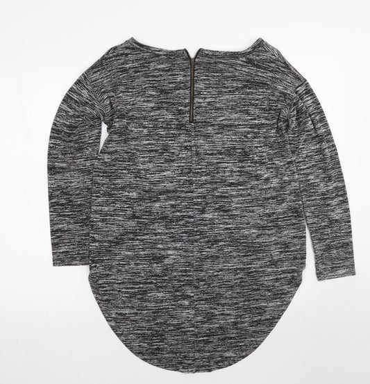 Glamorous Womens Grey   Basic T-Shirt Size 12