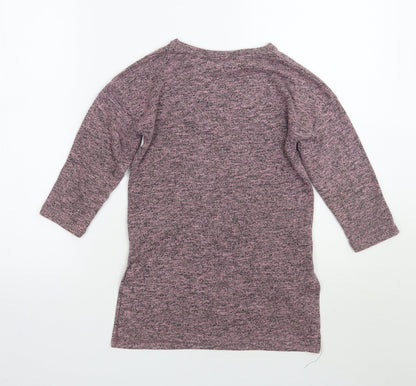 Candy Couture Girls Pink   Basic T-Shirt Size 10-11 Years